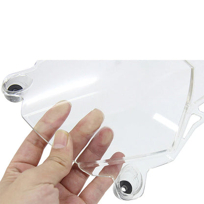 Headlight Shade for Tiger 800 XC XCX XR Motorcycle Clear (2011-2018)