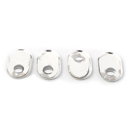 Chrome Brushed Panel Switch Covers for Harley Touring Electra Glide Road Glide