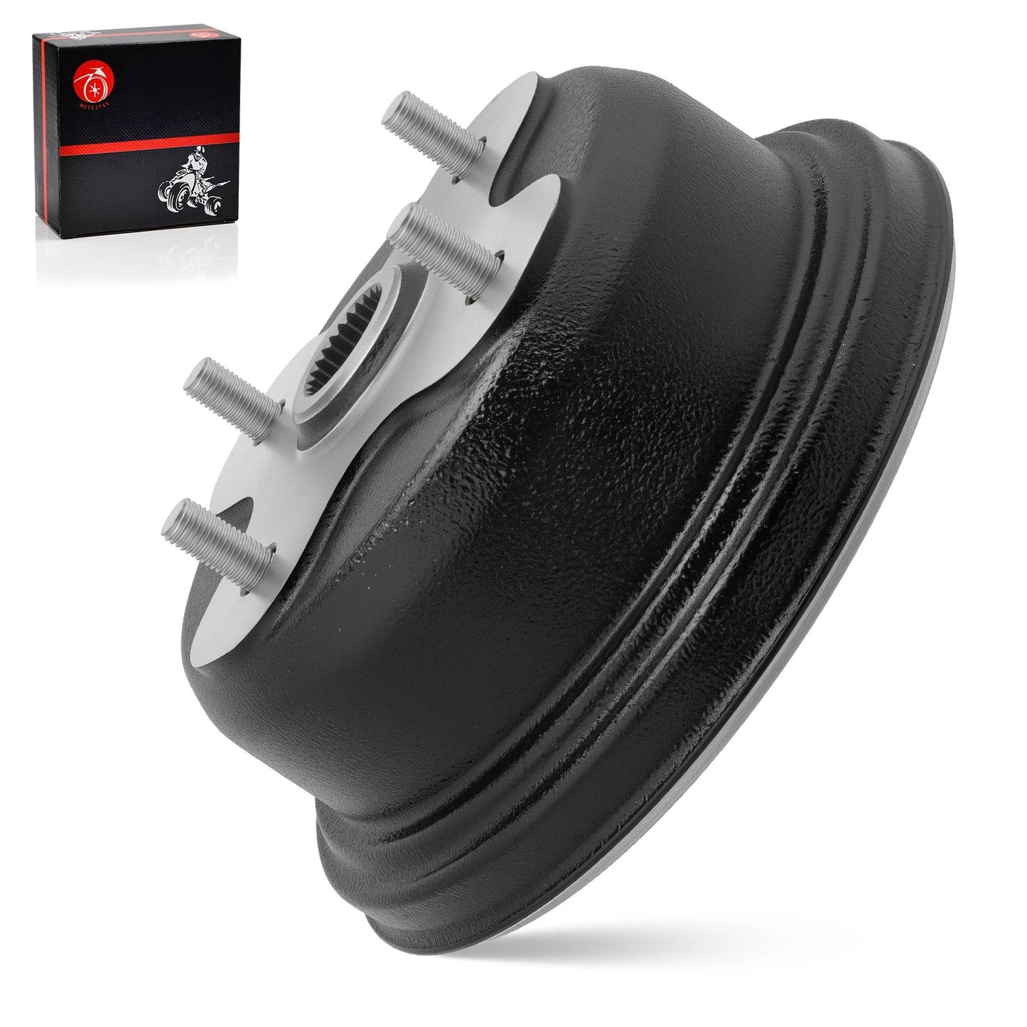 Rear Brake Drum for Yamaha Big Bear Grizzly Kodiak (1993–1999)