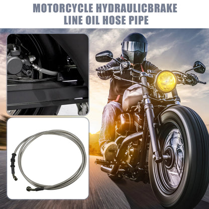Set 2.2m Brake/Clutch Line Hose with Screws for Motorcycle