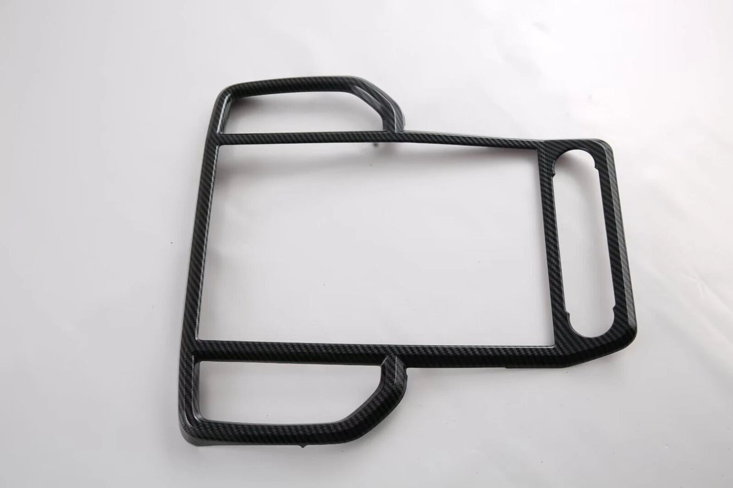 Center Air Vent Outlet Dashboard Carbon Fiber Cover Trim for Ford Ranger (2023)