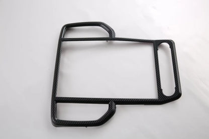 Center Air Vent Outlet Dashboard Carbon Fiber Cover Trim for Ford Ranger (2023)