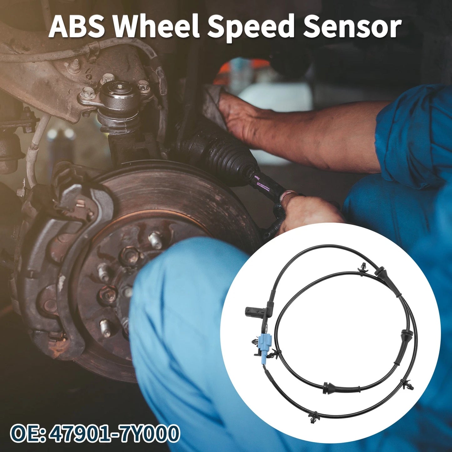 ABS Wheel Speed Sensor for Nissan Maxima (2000-2003) Rear Left