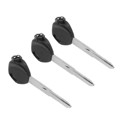 3 x Uncut Blade Blank Key for Honda DIO 100 125 150cc Z4 Z125 SCR100 WH110