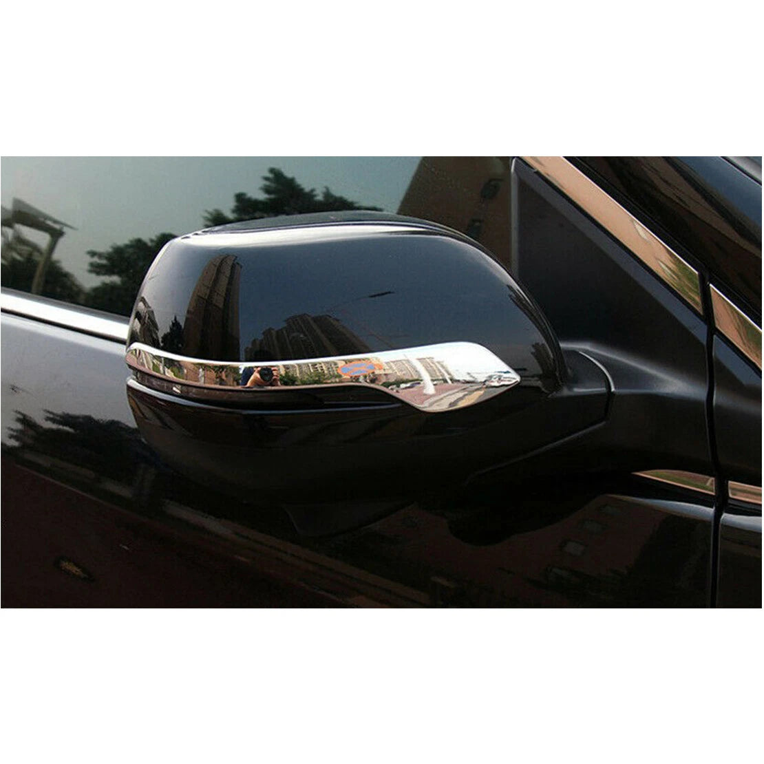 Chrome Exterior Side Rearview Mirror Stripes for Honda CR-V (2017-2020)