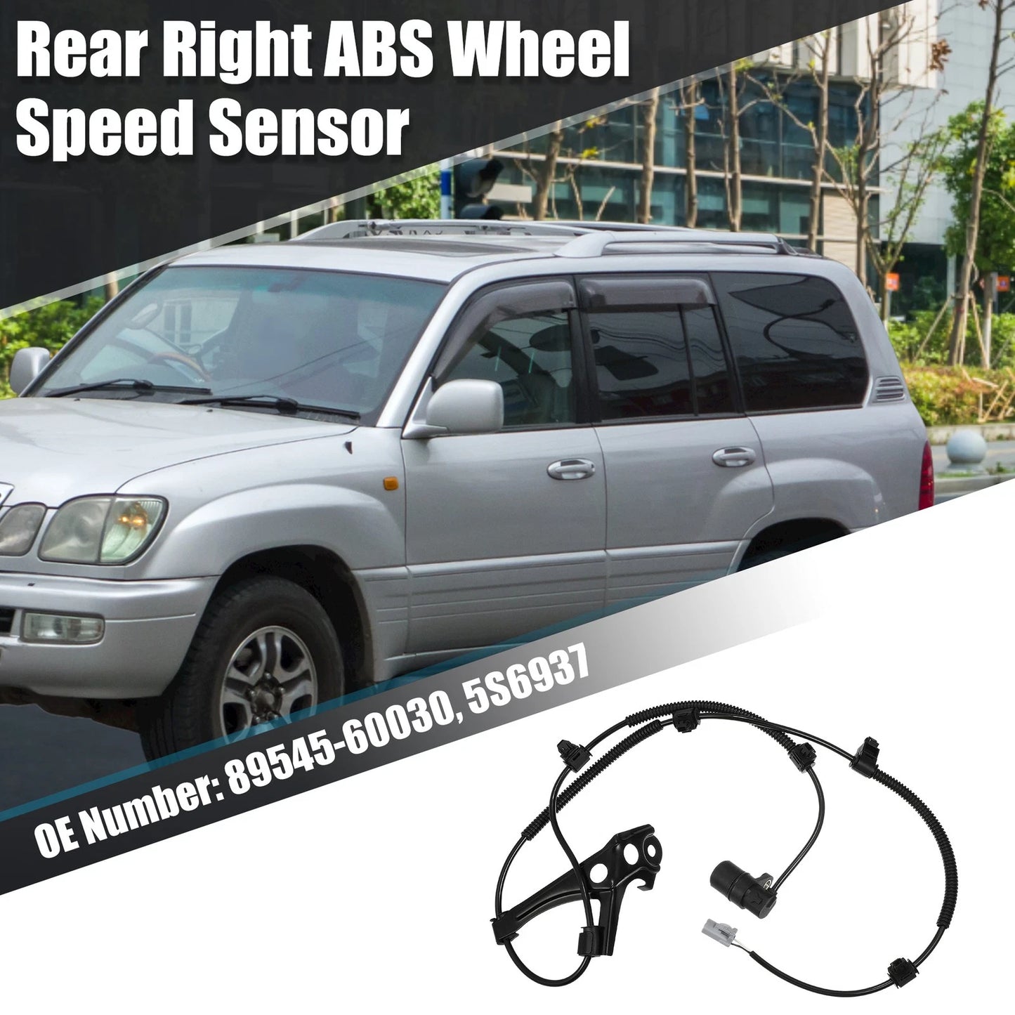 Rear Right ABS Wheel Speed Sensor for Lexus LX470, Toyota (1998-2007)