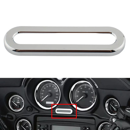Chrome Indicator Lamp Bezel Cover for Harley Road Street Glide (1996-2013)
