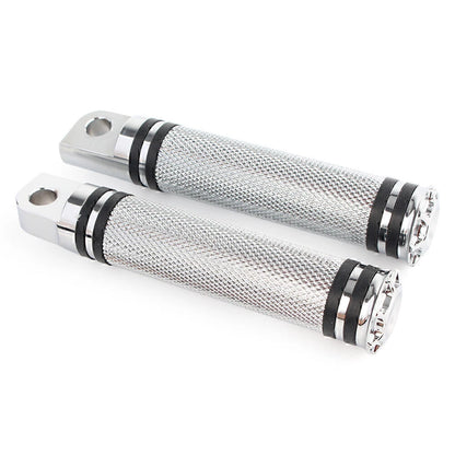 Billet Aluminum CNC Male Mount Foot Pegs for Harley
