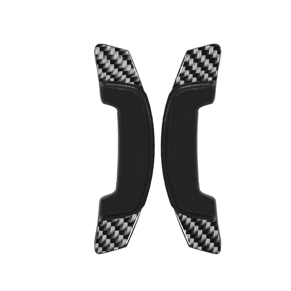 Black Steering Wheel Shift Paddle Extensions for Land Rover Range Rover Jaguar