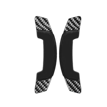 Black Steering Wheel Shift Paddle Extensions for Land Rover Range Rover Jaguar