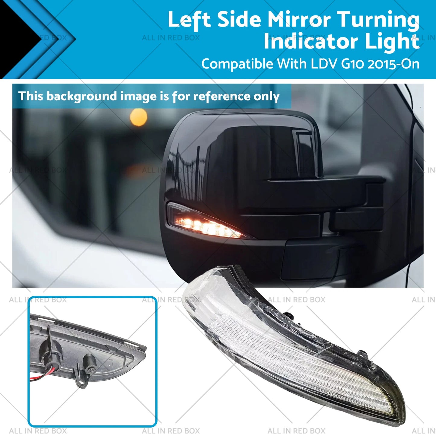 Left Side Turning Indicator Light for LDV G10 (2015-On)