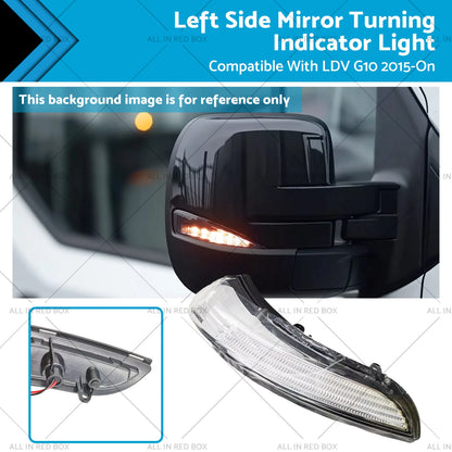 Left Side Turning Indicator Light for LDV G10 (2015-On)