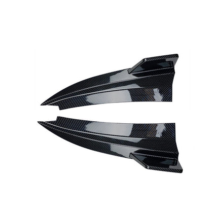2 x Rear Bumper Side Spoiler Corner Covers for Benz C205 C63 AMG (2015-2021)