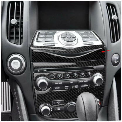 Carbon Fiber GPS Navigation Cover Trim for Nissan 370Z (2009-2020)