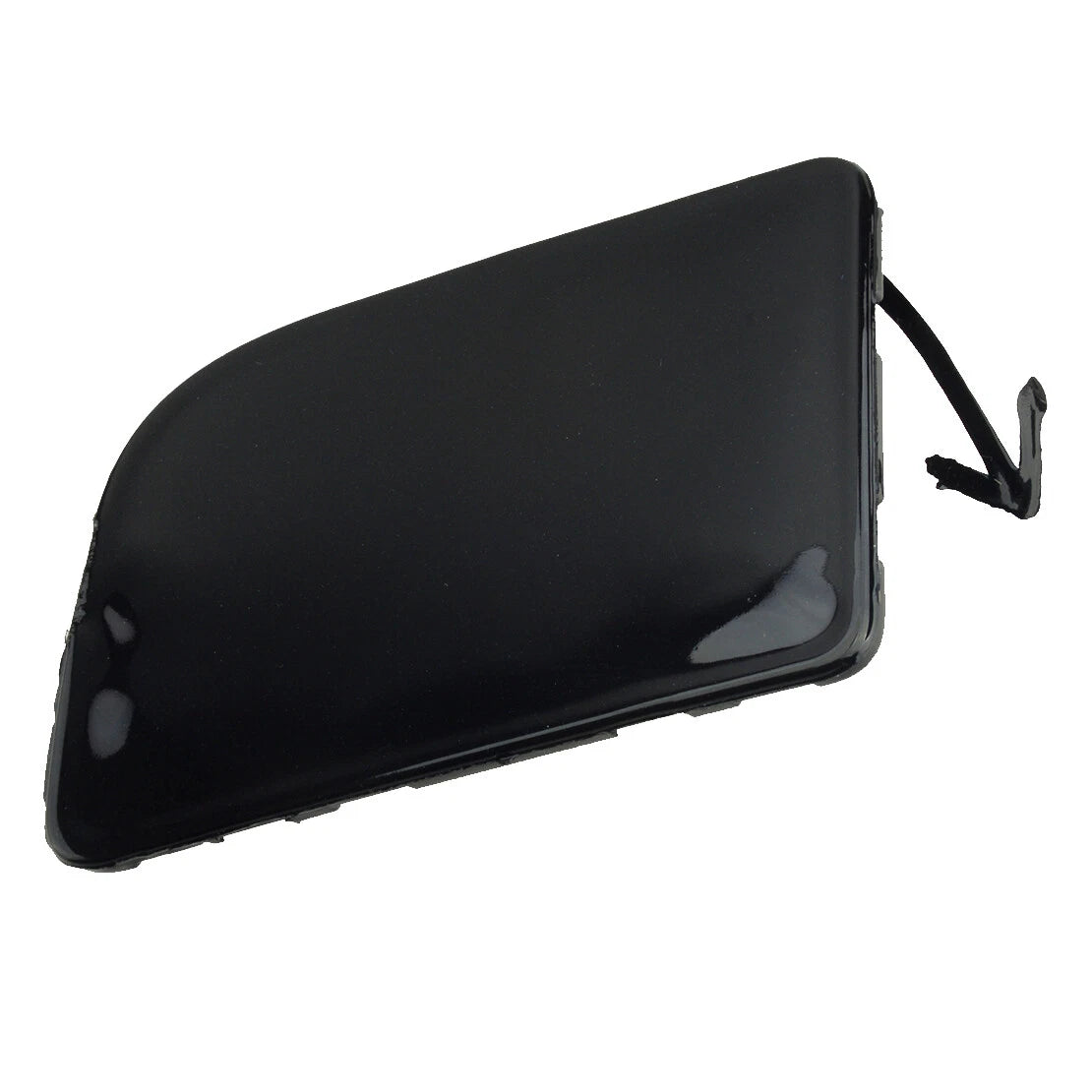 Black Front Bumper Tow Hook Cover for Nissan Sentra (2016-2019)