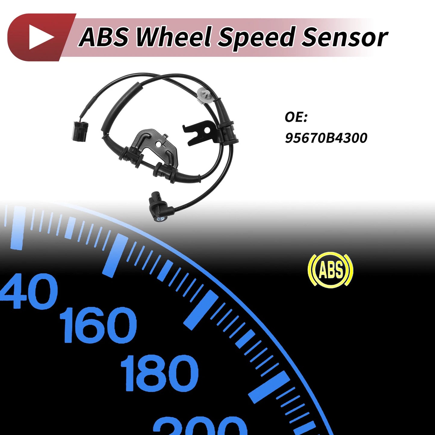 ABS Wheel Speed Sensor for Hyundai I10 (2014-2019)