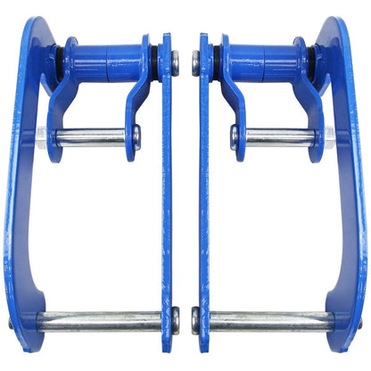 2 x Rear Leaf Spring Extended 2" Shackles for Isuzu D-Max (2021-Present)