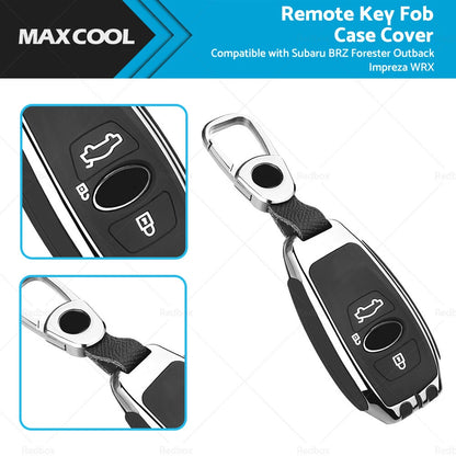 Remote Key Fob Case Cover for Subaru BRZ Forester Outback Impreza WRX (2013-2023)