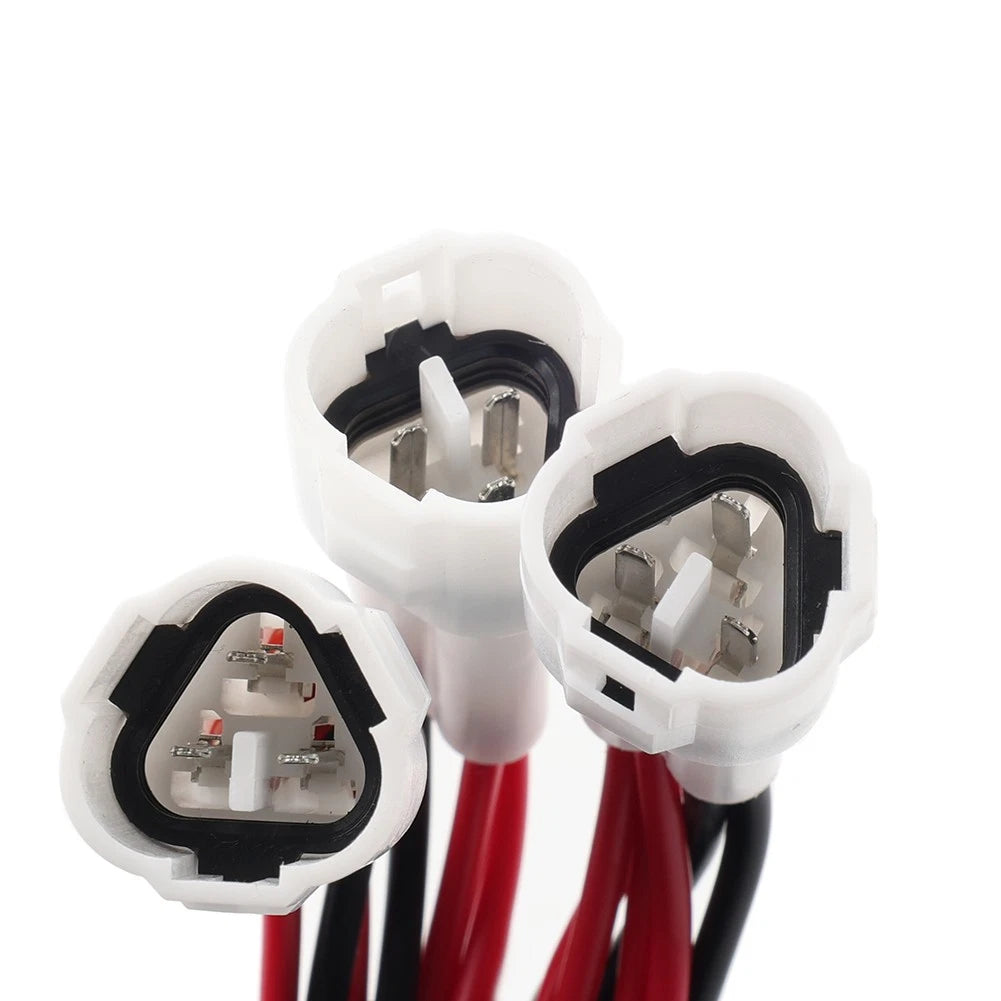 3x Power Outlet Splitter USB Charger Connector for Yamaha Tenere 700 (2019-2023)