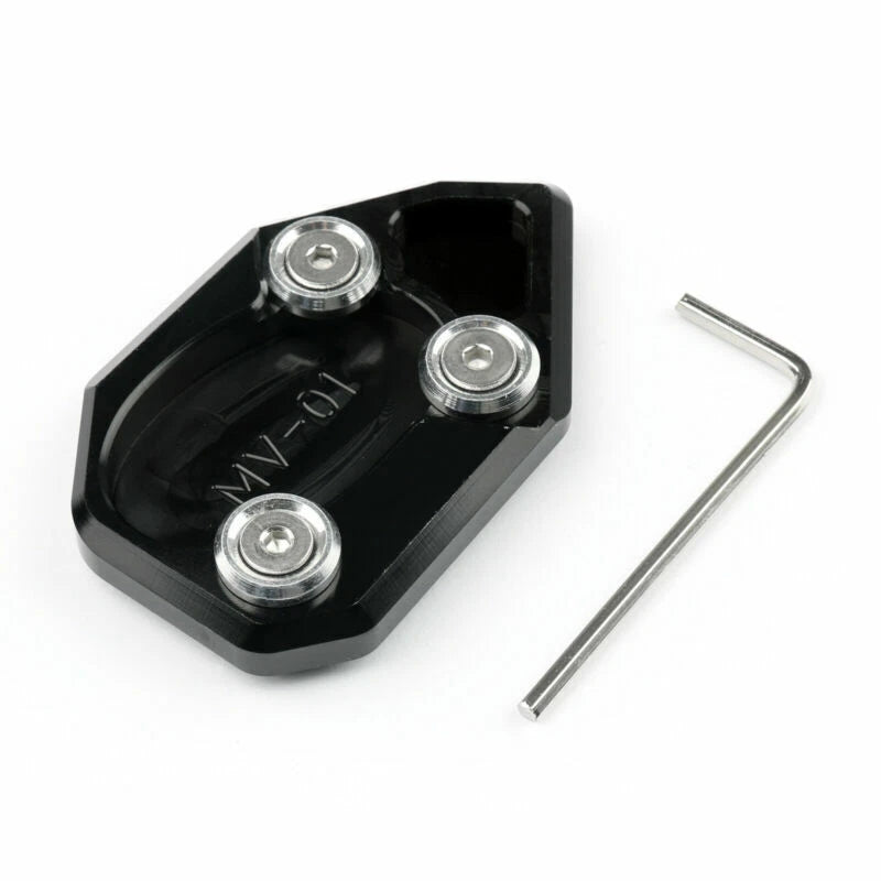 Side Stand Kickstand Plate for MV Agusta Brutale 1078, F4, 990R, F3 (2001-2023)
