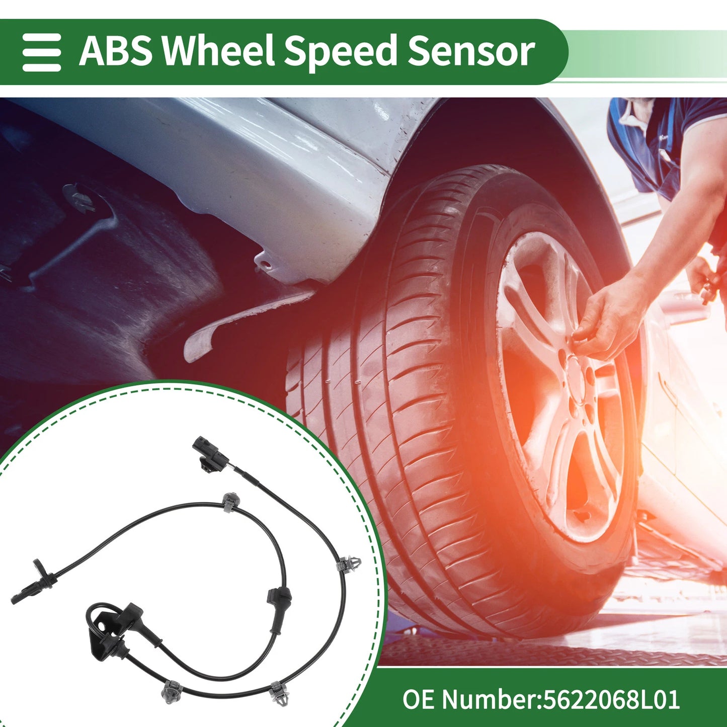 ABS Wheel Speed Sensor for Suzuki Swift IV (2004-2010)