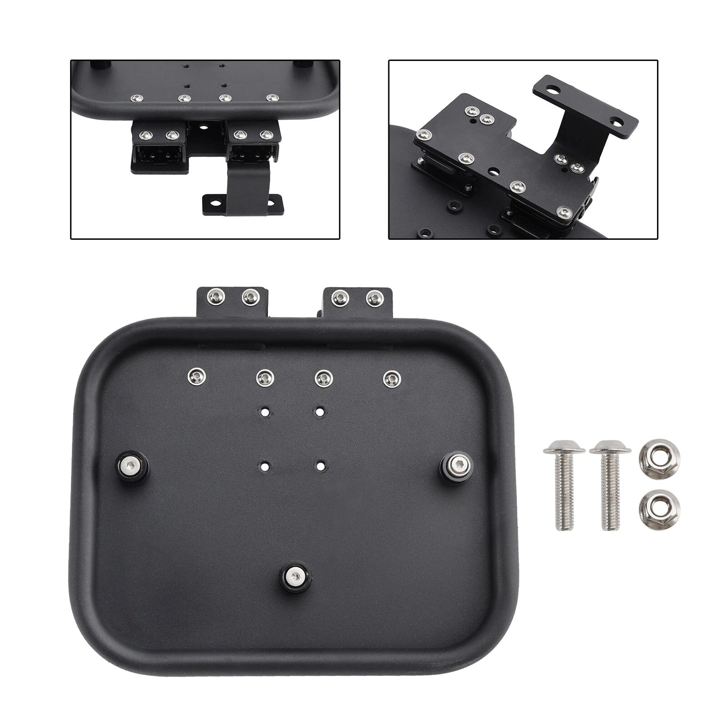 Saddlebag Mounting Bracket Left Black for Honda CT125 Huntercub (2020-2024)