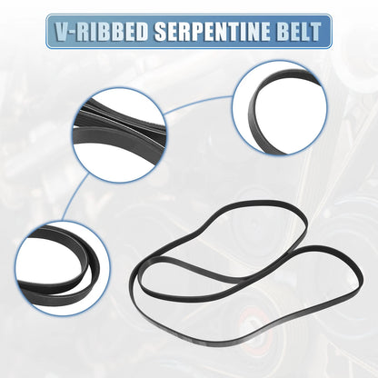 V-Ribbed Serpentine Drive Belt for Ford Mustang (2006-2010)
