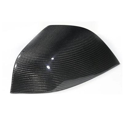 Real Carbon Fiber Wing Side Mirror Cover Trim fit For Tesla Model S