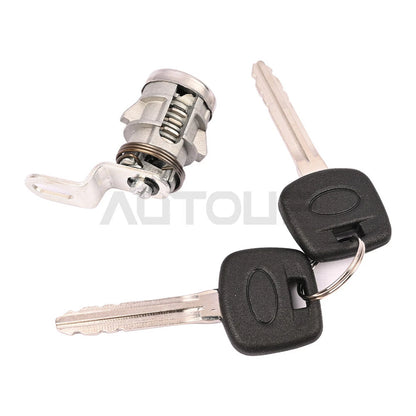 2 x Tailgate Back Door Lock Cylinder & Key for Toyota Tundra (2000–2006)