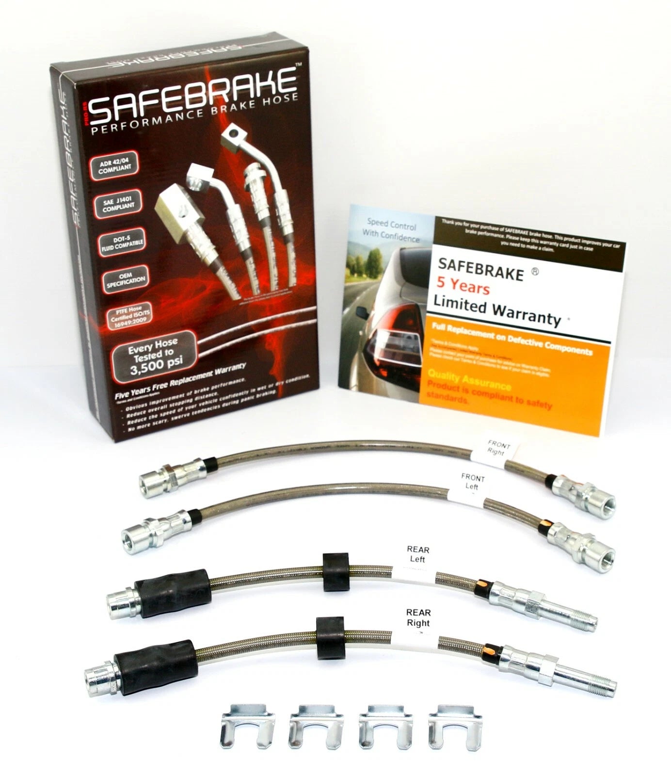 Brake Line Kit for Porsche 993 Carrera, RS, Turbo, GT2 (1993-1998)