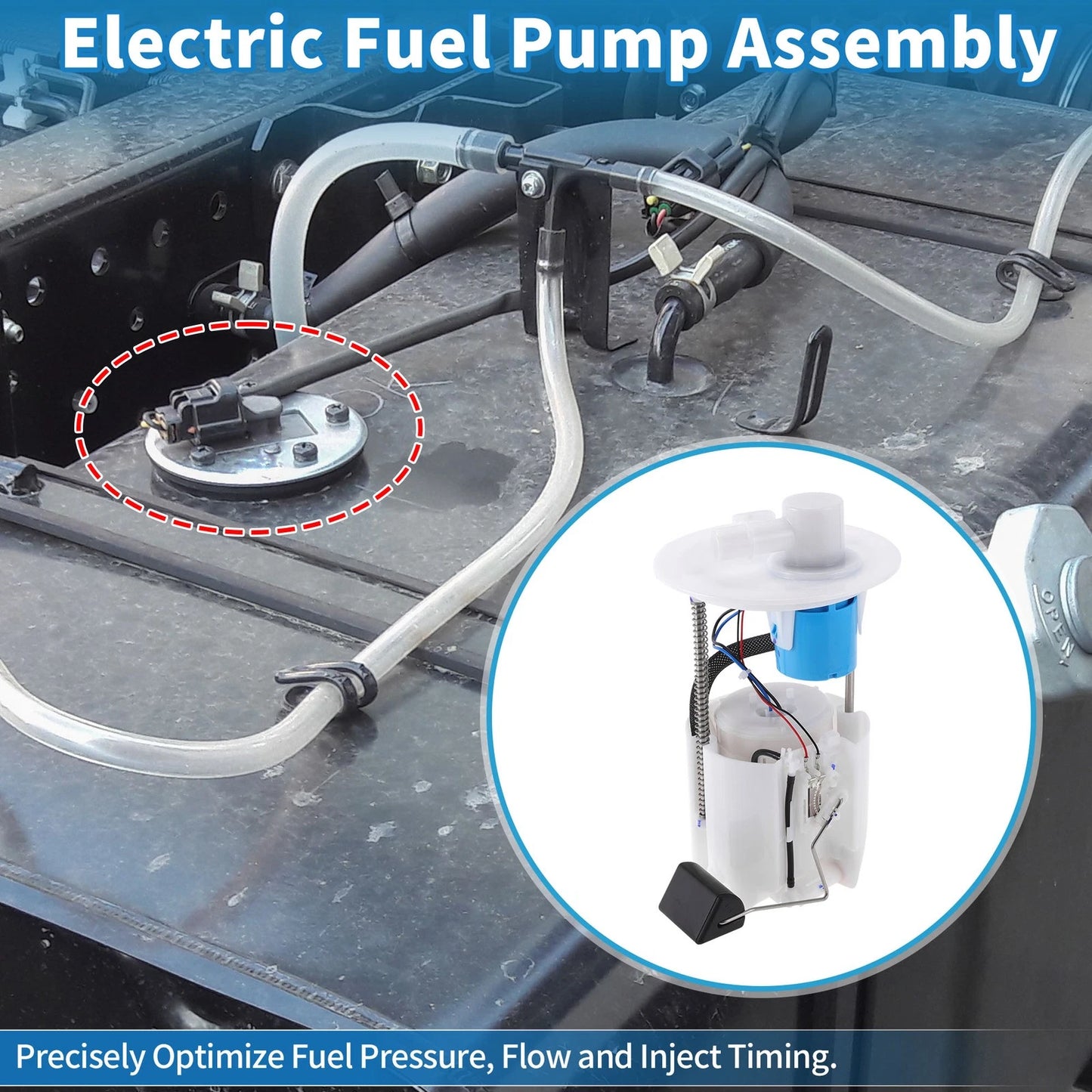 Electric Fuel Pump Assembly for Toyota Corolla Matrix Pontiac Vibe