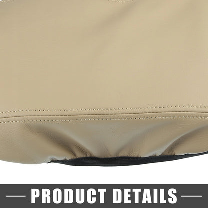 Car Center Console Armrest Cover for Honda Civic 2022-2023 Faux Leather Beige
