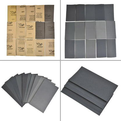 400 600 3000 800 1000 1200 1500 2000 2500 Sandpaper Silicon Carbide 15pcs/Set