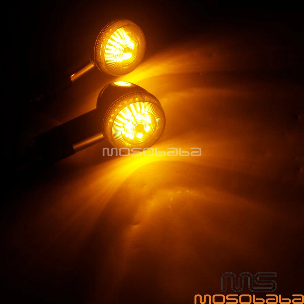 LED Rear Brake Turn Signal Light Smoke Lens for Suzuki M109R M90 (2006-2023)