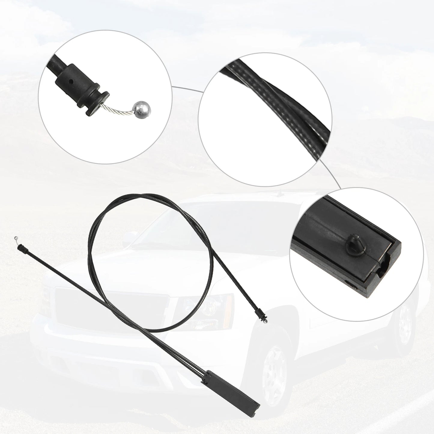 Front Hood Release Cables for BMW 328i (2007-2013)