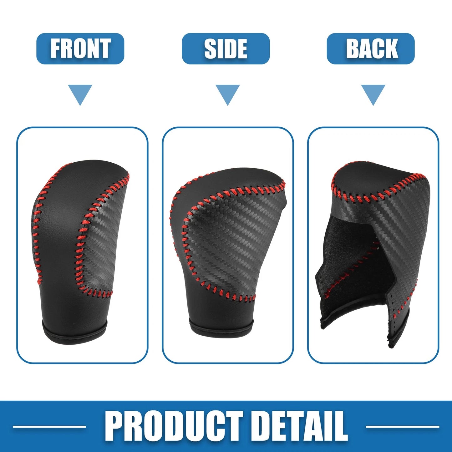 Carbon Fiber Gear Shifting Knob Cover for Honda Accord