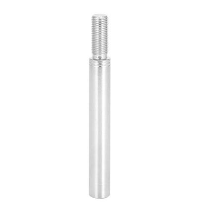 4" Gear Shift Knob Extender for Subaru M12X1.25 Silver Tone