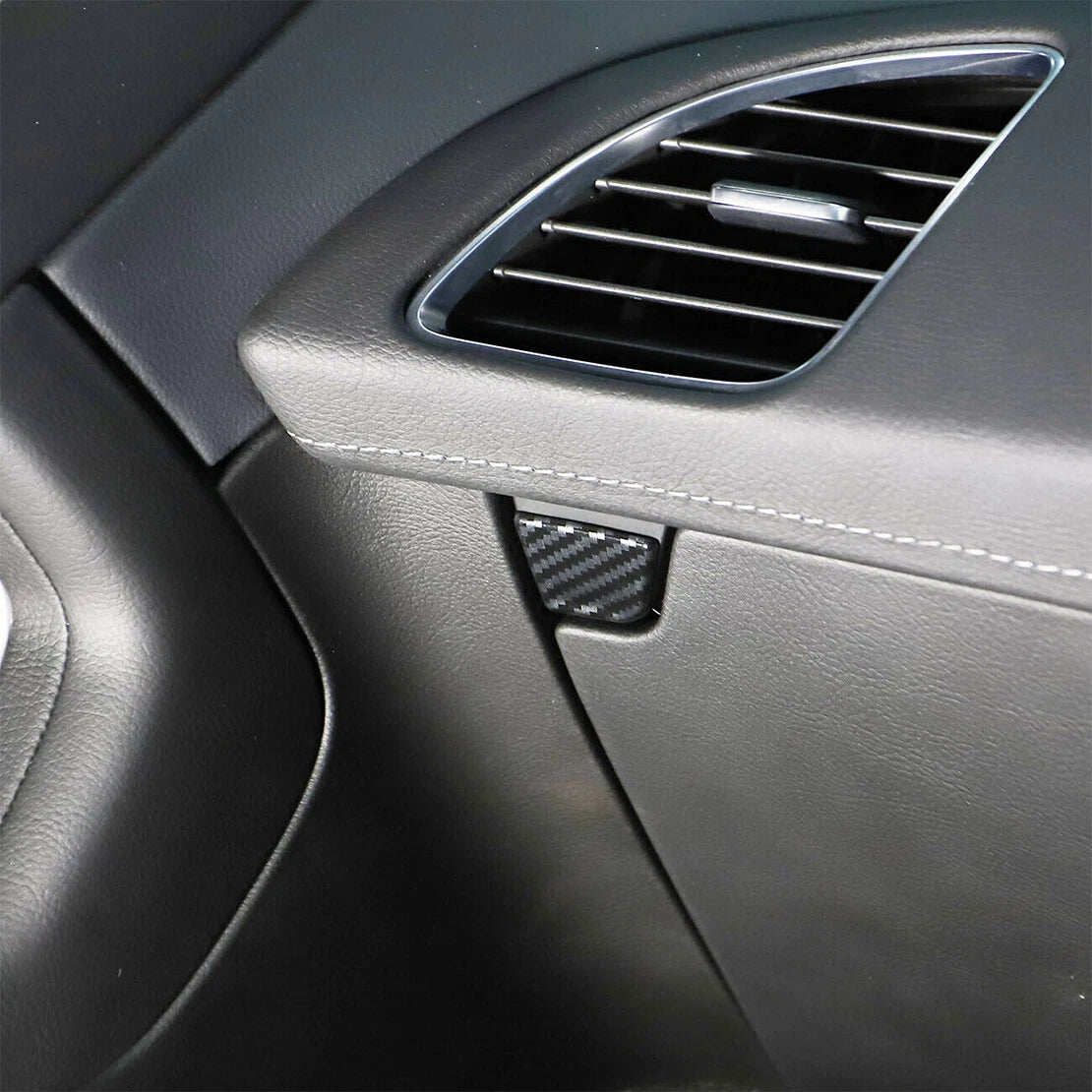 Carbon Fiber Glove Box Handle Switch Cover for Chevy Corvette C7 (14-19)