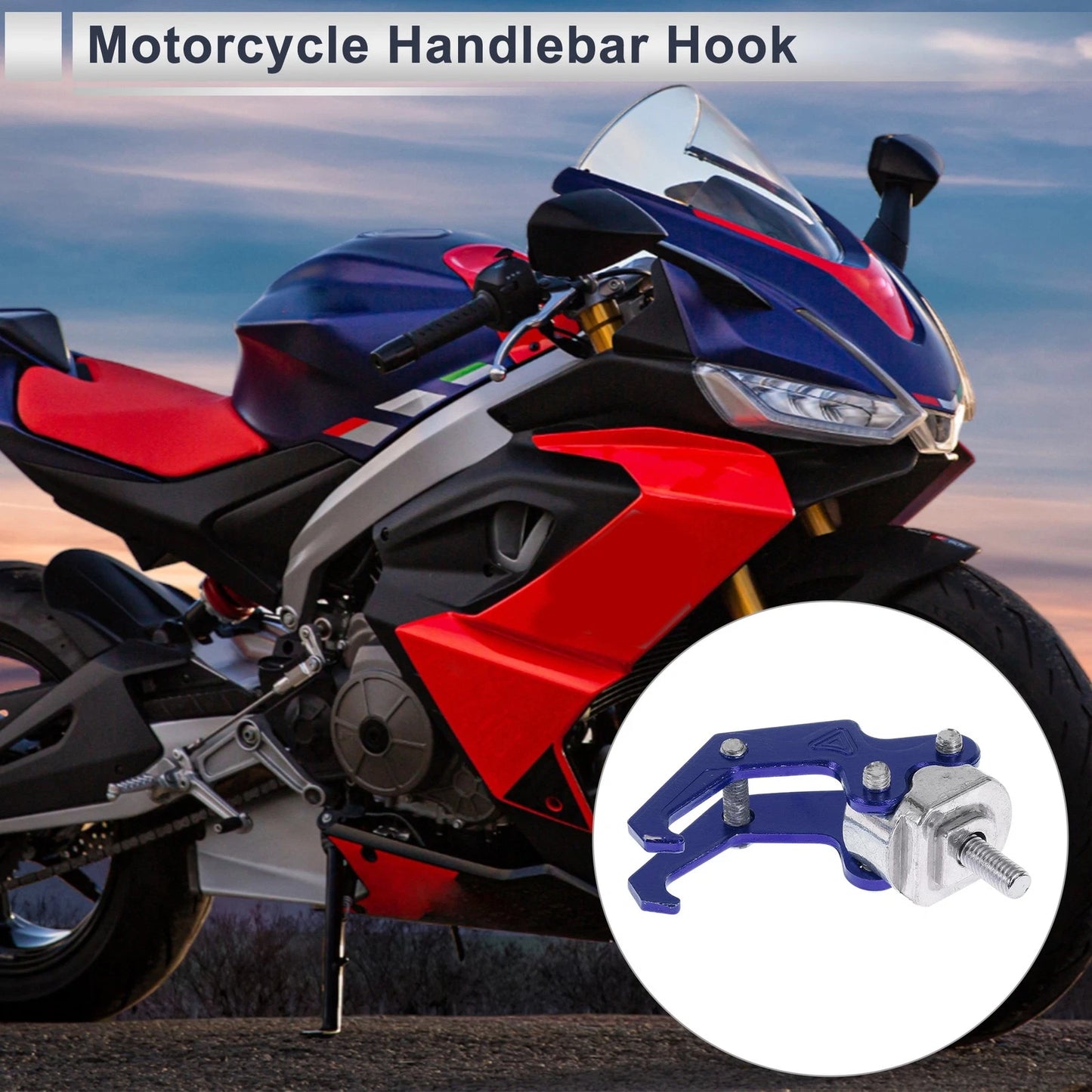 Claw Shape / 62mm / Aluminum Alloy Motorcycle Hanging Hook for Motorcycle