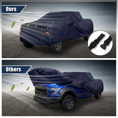 Pickup Truck Cover for Ford F150 Crew Cab 4 Door (2004-2021) Navy Blue
