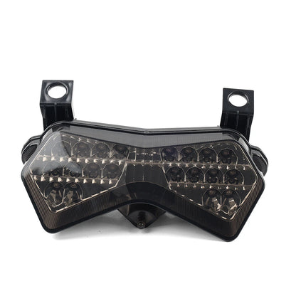 Black LED Tail Light Turn Signal for Kawasaki Z750 ZX6R (2003-2006)