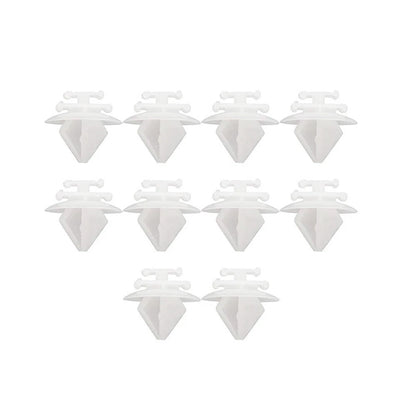 10Pcs Car Exterior Door Trim Clips for Citroen Berlingo, Peugeot 1007, 106, 206, 207