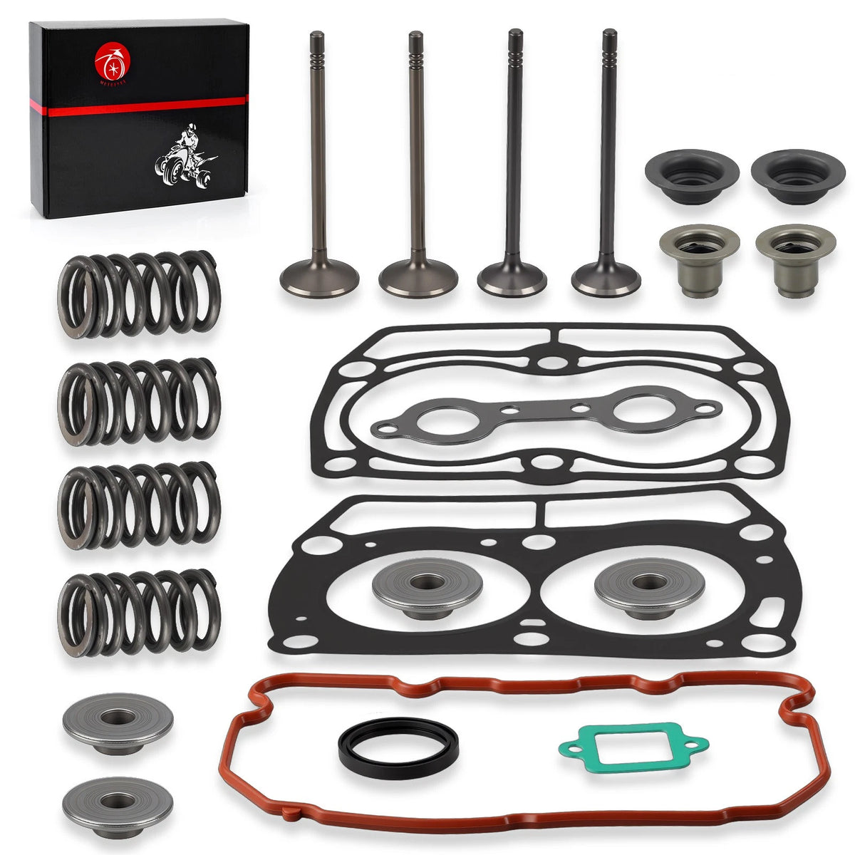 Top End Gasket W/ Valves Seal Kit for Polaris Ranger 800 (2012–2014)