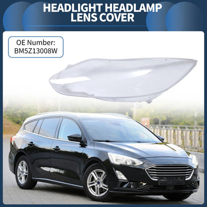 Front Left Headlight Lens Cover for Ford Focus (2012-2014)