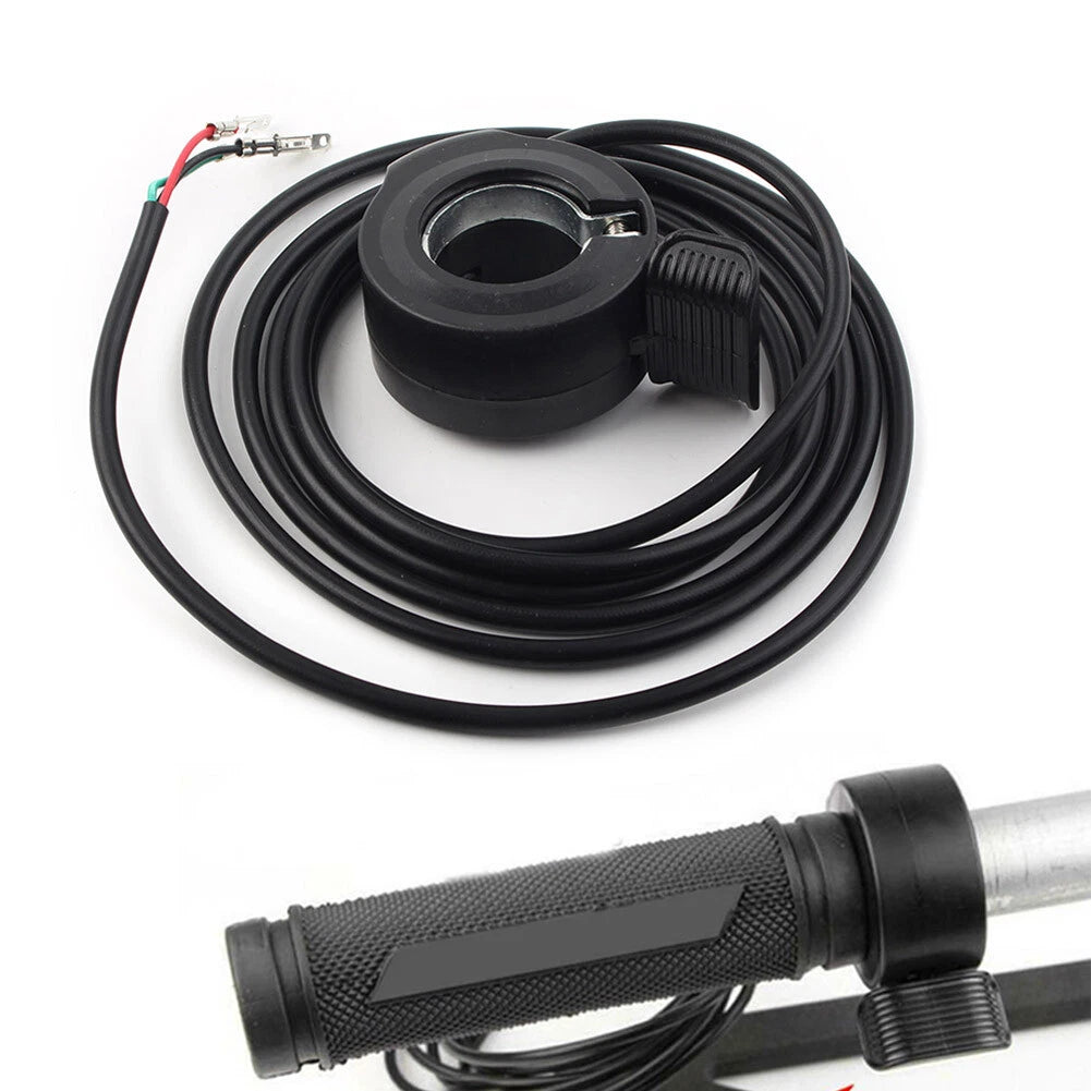22mm 7/8" Thumb Throttle Speed Control Assembly for E-Bike Scooter
