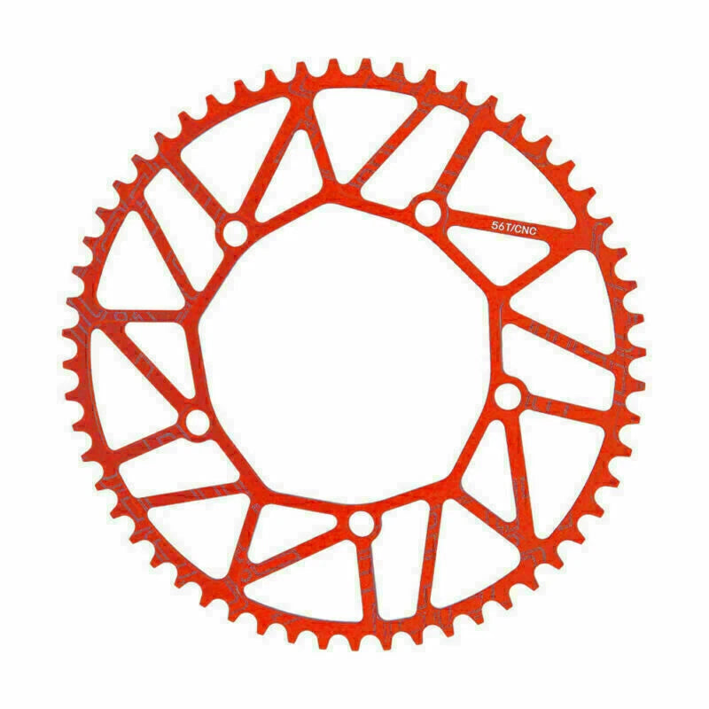 50T-58T Narrow Wide Chainring for Folding Road Bike - Red