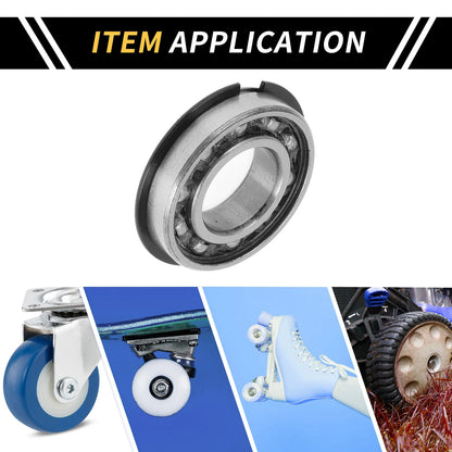 Deep Groove Ball Bearings P5 12x24x6mm for Scooter Skateboard Wheel