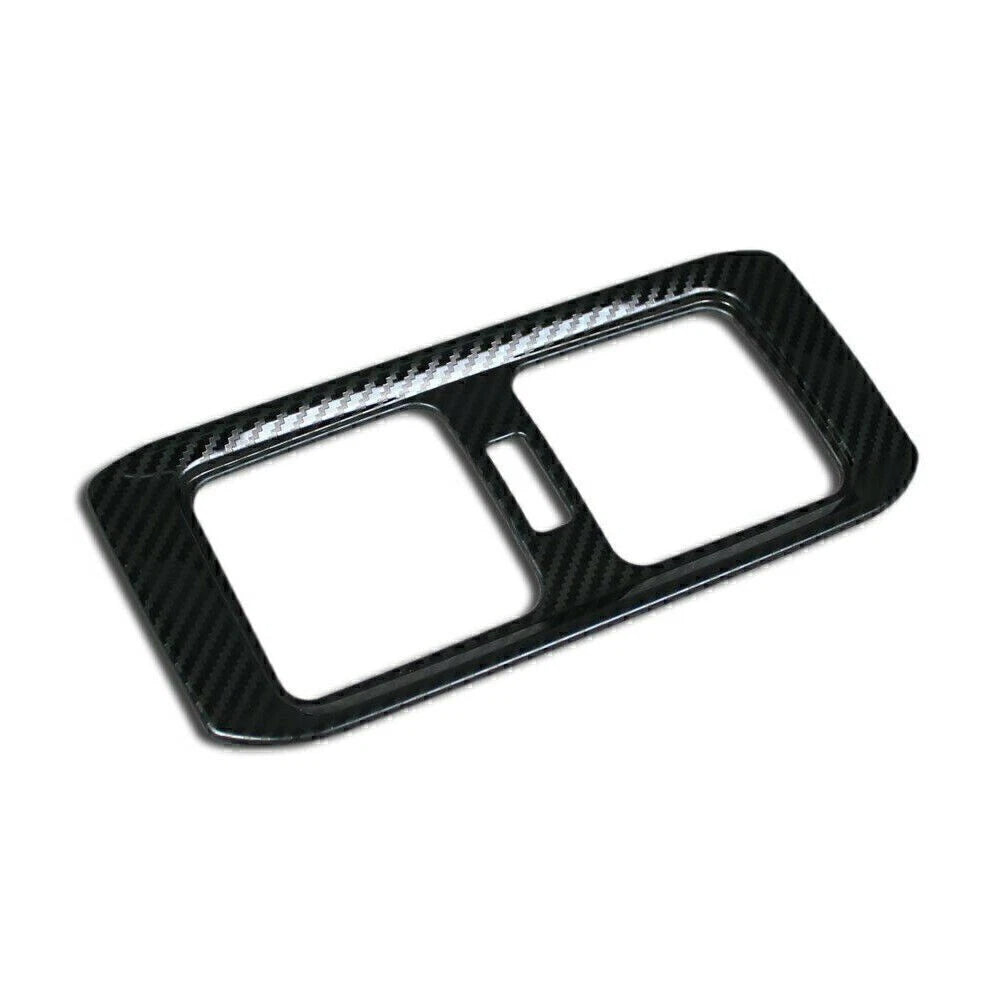 Rear AC Vent Cover Trim Carbon Fiber for Toyota RAV4 (2019-2020)