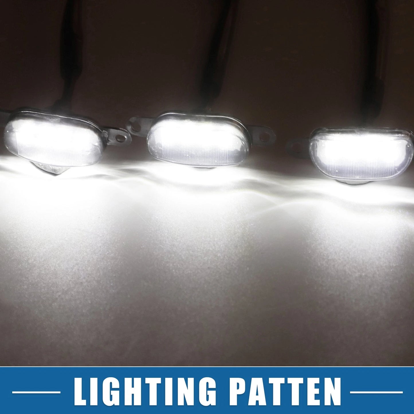LED Front Grille Lights for Ford F150 F250 F350 (2015-2023)