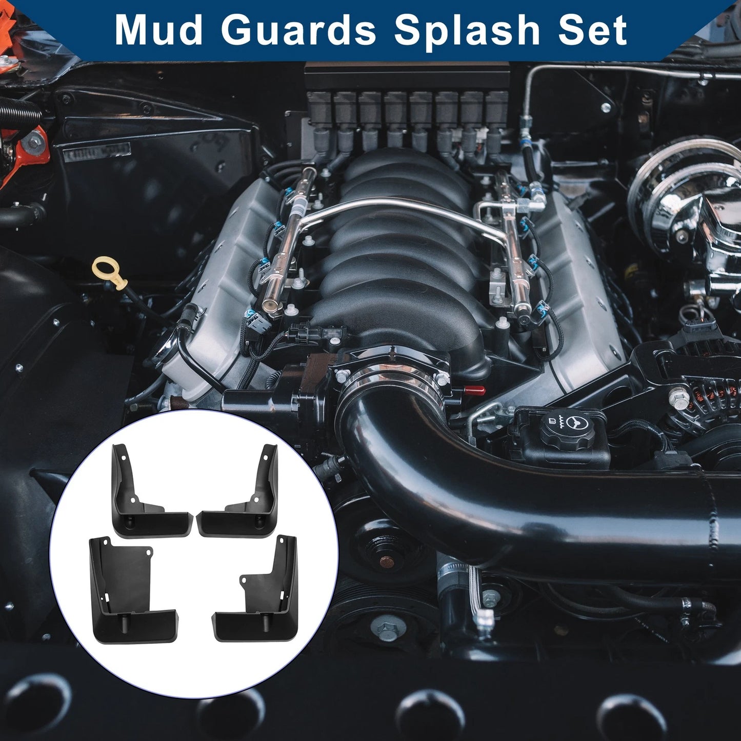 Mud Flaps Splash Guards / 1 Set / Mud Guards for Toyota Camry (2024–2024)